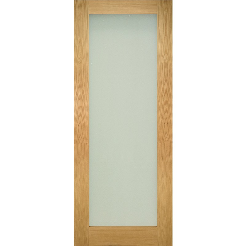 Internal Oak Walden Frosted Glazed Door